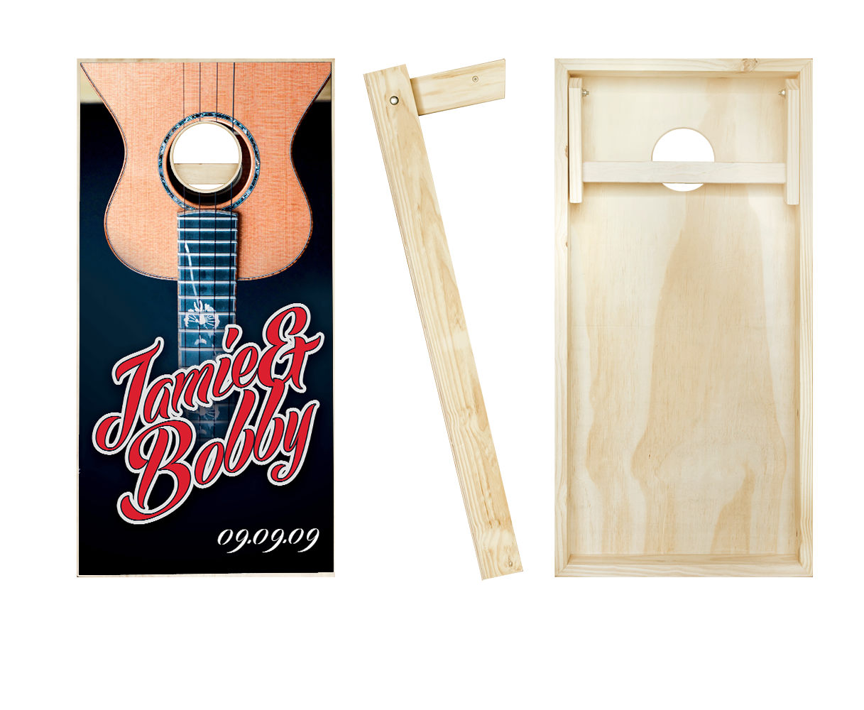 Custom Guitar Cornhole set